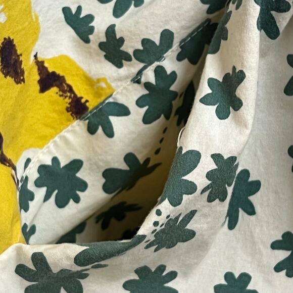 Vintage Y2K Betsey Johnson Butterfly halter mini dress whimsical green & yellow - Picture 9 of 10